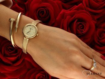 Złoty zegarek Geneve damski 585 biżuteryjna bransoletka 26 gram złota ZG 183 (1).jpg